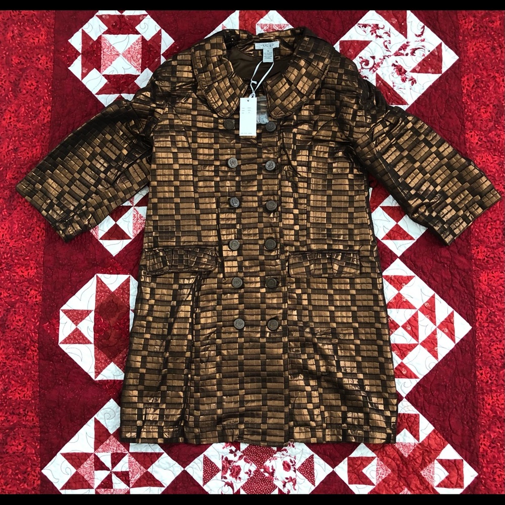 VERTIGO PARIS Women's jacket COCOA size XL